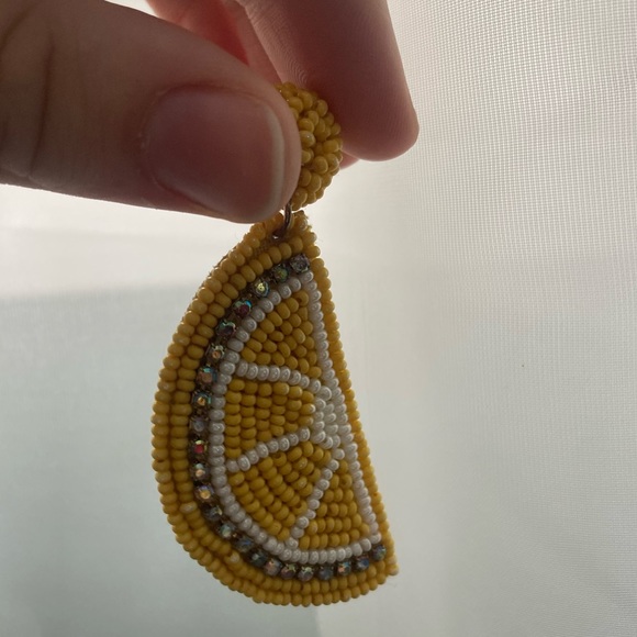 Lemon earrings - Picture 3 of 3